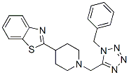 (9ci)-2-[1-[[1-(苯基甲基)-1H-四唑-5-基]甲基]-4-哌啶基]-苯并噻唑结构式_606082-48-8结构式