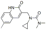 (9CI)-n-环丙基-n-[(1,2-二氢-6-甲基-2-氧代-3-喹啉)甲基]-N,N-二甲基-脲结构式_606095-11-8结构式