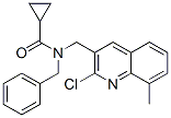 (9ci)-n-[(2-氯-8-甲基-3-喹啉)甲基]-n-(苯基甲基)-环丙烷羧酰胺结构式_606095-27-6结构式