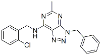 (9ci)-n-[(2-氯苯基)甲基]-5-甲基-3-(苯基甲基)-3H-1,2,3-噻唑并[4,5-d]嘧啶-7-胺结构式_606108-23-0结构式