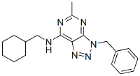 (9ci)-n-(环己基甲基)-5-甲基-3-(苯基甲基)-3H-1,2,3-噻唑并[4,5-d]嘧啶-7-胺结构式_606108-37-6结构式