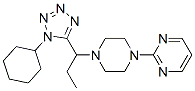 (9CI)-2-[4-[1-(1-环己基-1H-四唑-5-基)丙基]-1-哌嗪]-嘧啶结构式_606114-25-4结构式