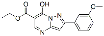 (9CI)-7-羟基-2-(3-甲氧基苯基)-,乙酯吡唑并[1,5-a]嘧啶-6-羧酸结构式_606116-32-9结构式