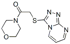 (9ci)-4-[(1,2,4-噻唑并[4,3-a]嘧啶-3-基硫代)乙酰基]-吗啉结构式_606121-15-7结构式