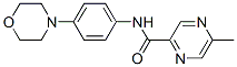 (9CI)-5-甲基-N-[4-(4-吗啉)苯基]-吡嗪羧酰胺结构式_606132-22-3结构式