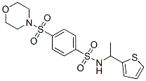 (9ci)-4-(4-吗啉磺酰基)-n-[1-(2-噻吩)乙基]-苯磺酰胺结构式_606133-16-8结构式