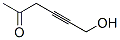 (9ci)-6-羟基-4-己炔-2-酮结构式_606488-38-4结构式