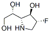 (1r)-(9ci)-1-[(2r,3r,4r)-4-氟-3-羟基-2-吡咯烷]-1,2-乙烷二醇结构式_606933-30-6结构式