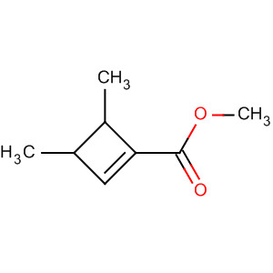 顺式-(9CI)-3,4-二甲基-1-环丁烯-1-羧酸甲酯结构式_60697-52-1结构式