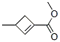 1-Cyclobutene-1-carboxylic acid,3-methyl-,methyl ester (9ci) Structure