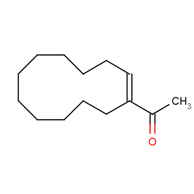 (E)-1-(1-环十二烯-1-基)-1-乙酮结构式_60727-71-1结构式