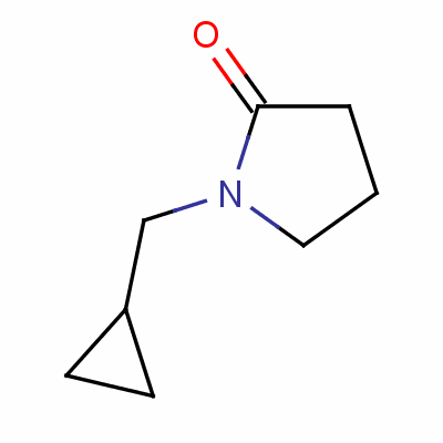 1-(环丙基甲基)吡咯烷-2-酮结构式_60737-64-6结构式