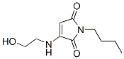 1H-pyrrole-2,5-dione, 1-butyl-3-[(2-hydroxyethyl)amino]-(9ci) Structure,607692-54-6Structure