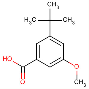 3-甲氧基-5-叔丁基苯甲酸结构式_60772-74-9结构式