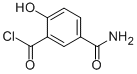 (9CI)-5-(氨基羰基)-2-羟基-苯甲酰氯结构式_60795-46-2结构式