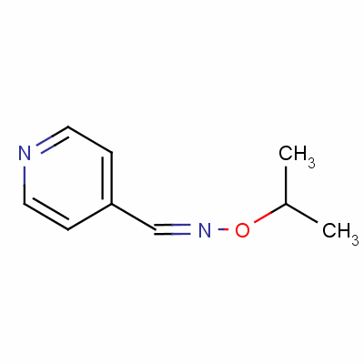 异烟醛 O-异丙基肟结构式_60833-42-3结构式