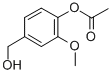 4-(乙酰基氧基)-3-甲氧基苯甲醇结构式_60835-68-9结构式
