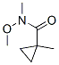 (9ci)-n-甲氧基-n,1-二甲基-环丙烷羧酰胺结构式_608537-49-1结构式