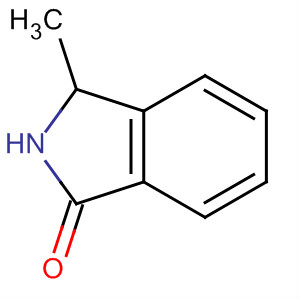3-甲基异吲哚啉酮结构式_6091-76-5结构式
