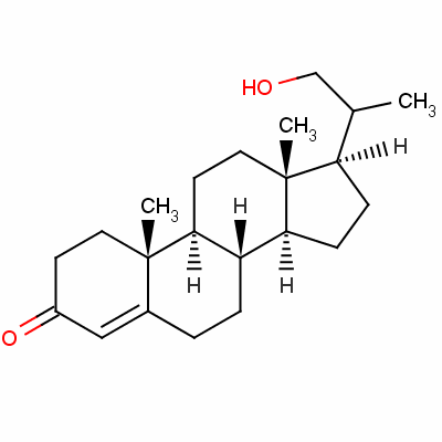 21-羟基-20-甲基-4-孕烯-3-酮结构式_60966-36-1结构式