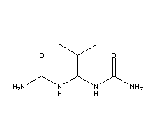 N,N-(2-甲基亚丙基)双-脲结构式_6104-30-9结构式