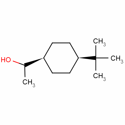 顺式-4-(1,1-二甲基乙基)-alpha-甲基环己基甲醇结构式_61065-77-8结构式