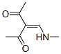 (9CI)-3-[(甲基氨基)亚甲基]-2,4-戊二酮结构式_61071-46-3结构式