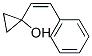 Cyclopropanol, 1-[(1z)-2-phenylethenyl]-(9ci) Structure