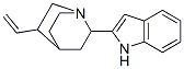 2-(5-乙烯基-1-氮杂双环[2,2,2]-2-辛基)吲哚结构式_61139-33-1结构式
