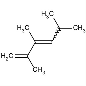 2,3,5-三甲基-1,3-己二烯结构式_61142-34-5结构式
