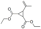 3-(1-甲基乙烯基)-1,2-环丙烷二羧酸二乙酯结构式_61142-55-0结构式
