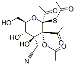 氰基甲基-2-3-4-6-四-O-乙酰基-1-TH IO-B-D-结构式_61145-35-5结构式