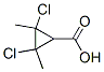 2,3-Dichloro-2,3-dimethylcyclopropanecarboxylic acidStructure,61216-61-3Structure 2,3-Dichloro-2,3-dimethylcyclopropanecarboxylic acid Structure,61216-61-3Structure