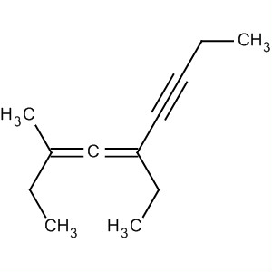 5-乙基-3-甲基-3,4-壬二烯-6-炔结构式_61227-88-1结构式
