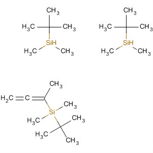 1,1,3-三s[(1,1-二甲基乙基)二甲基甲硅烷基]-1,2-丁二烯结构式_61255-24-1结构式