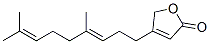 4-[(E)-4,8-二甲基-3,7-壬二烯基]呋喃-2(5H)-酮结构式_61315-76-2结构式