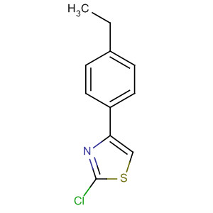 2-氯-4-(4-乙基苯基)噻唑结构式_61323-78-2结构式