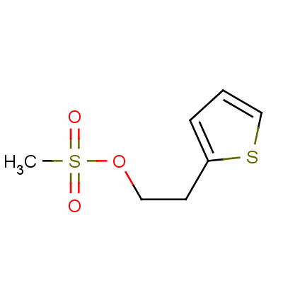 2-噻吩乙醇甲烷磺酸盐结构式_61380-07-2结构式