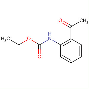 2-乙酰基苯基氨基甲酸乙酯结构式_6140-13-2结构式