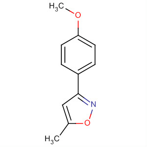 3-(4-甲氧基苯基)-5-甲基异噁唑结构式_61428-21-5结构式