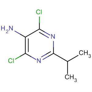 4,6-二氯-2-(1-甲基乙基)-5-嘧啶胺结构式_61456-98-2结构式