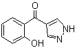 4-(2-羟基苯甲酰基)吡唑结构式_61466-41-9结构式