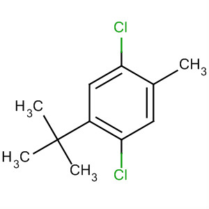 4-叔丁基-2,5-二氯甲苯结构式_61468-35-7结构式