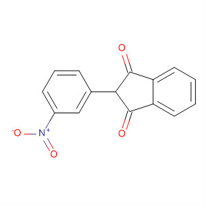 2-(3-硝基苯基)茚烷-1,3-二酮结构式_6149-22-0结构式