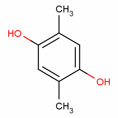 2,5-二甲基-1,4-苯二醇结构式_615-90-7结构式