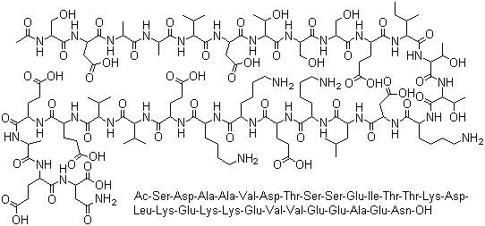 胸腺素F5结构式_61512-21-8结构式
