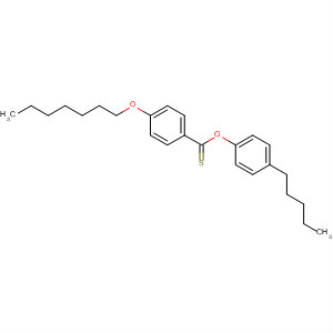 4-(庚基氧基)硫代苯甲酸 S-(4-戊基苯基)酯结构式_61519-00-4结构式