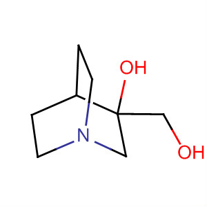 3-羟基-1-氮杂双环[2.2.2]辛烷-3-甲醇结构式_61573-79-3结构式