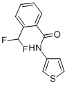 (9ci)-2-(二氟甲基)-n-3-噻吩-苯甲酰胺结构式_616204-44-5结构式