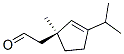 (1s)-(9ci)-1-甲基-3-(1-甲基乙基)-2-环戊烯-1-乙醛结构式_616206-00-9结构式